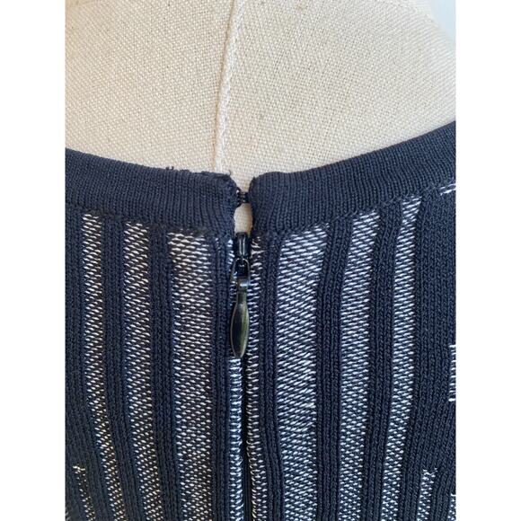 REISS FELIX TEXTURED BODYCON DRESS in BLACK US SIZE 8 - Picture 11 of 14